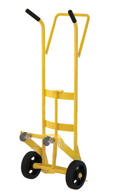 DRUM TRUCK 2 RIGID 2 SWIV RUBBER WHLS ST